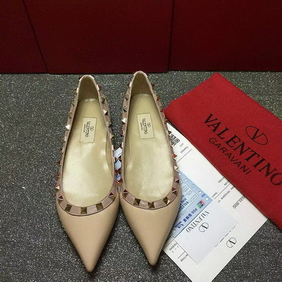 Valentino Shallow mouth flat shoes Women--045